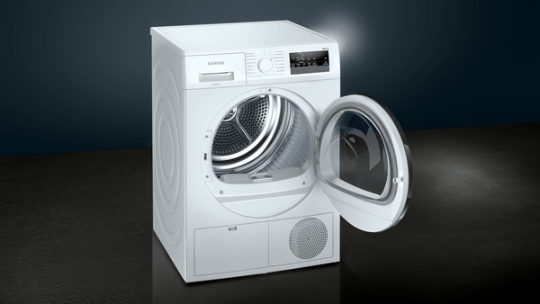 SIEMENS WT45HVA1 Wärmepumpentrockner (8 kg), Weiß)
