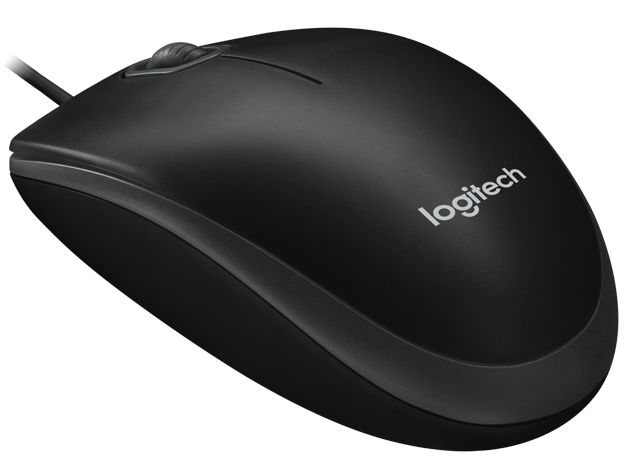 LOGITECH 910-003357 B100 fekete egér