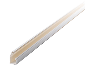 NORDIC QUALITY Mini kabelkanal 12x12mm 2m -  Vit