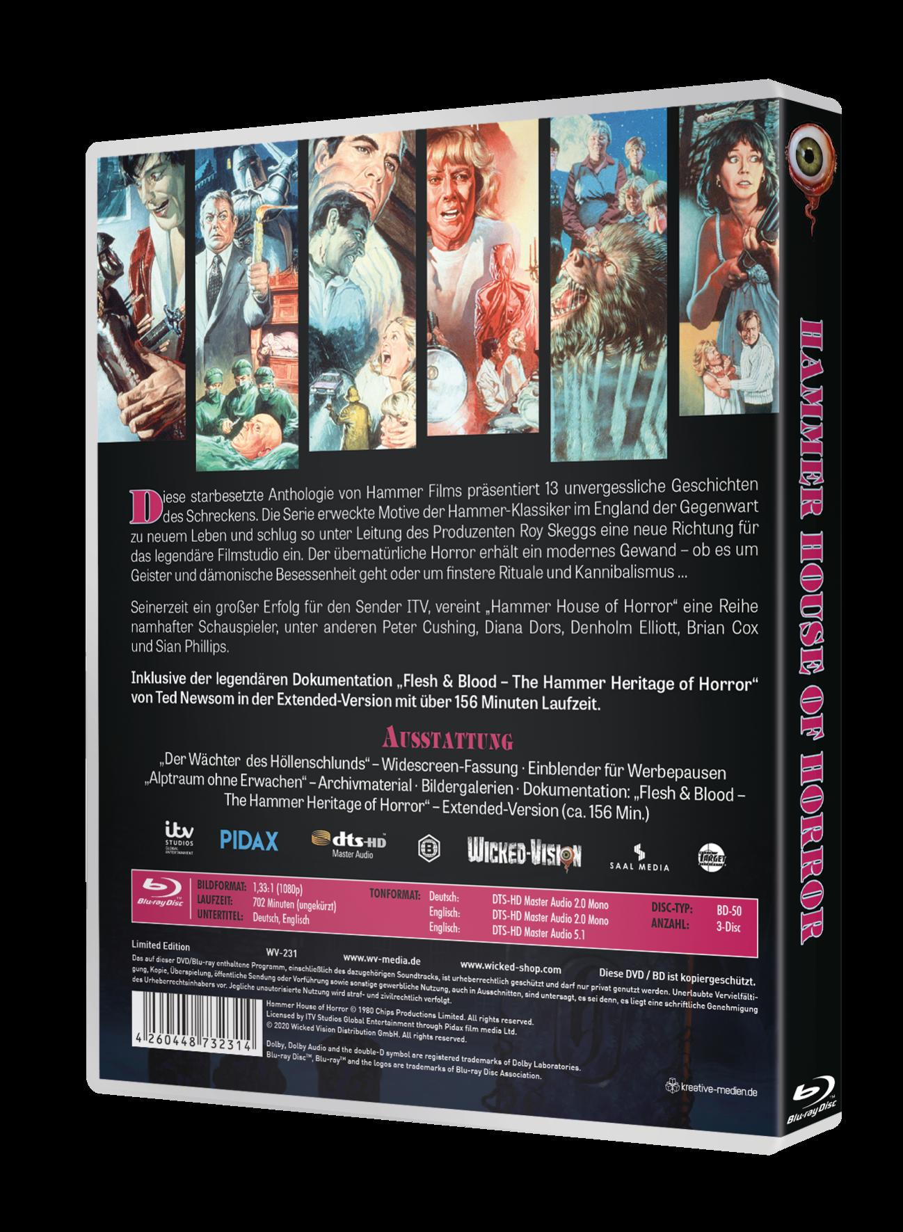 Hammer House Horror komplett of Blu-ray