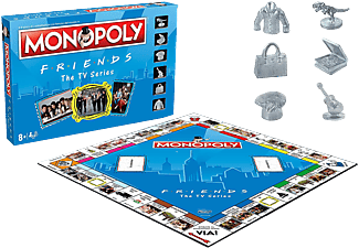 WINNING MOVES Monopoly: Friends (FR) - Brettspiel (Mehrfarbig)