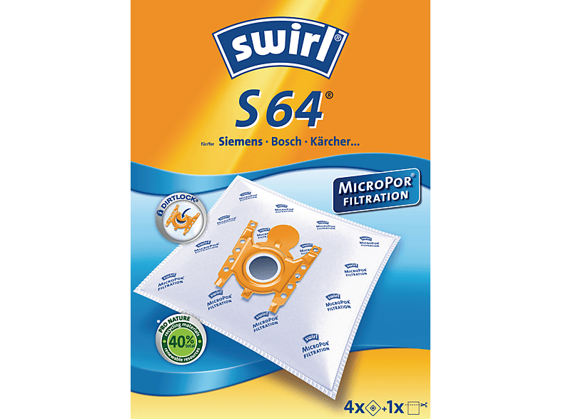 S | 64 66 / Staubsaugerbeutel SWIRL S MediaMarkt