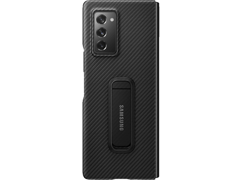 Backcover, Schwarz Galaxy Z Fold2 Samsung, Aramid standing, 5G, SAMSUNG