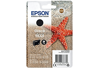 EPSON 603 Svart Bläckpatron (C13T03U14010)