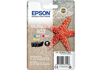 EPSON 603 Multipack Färg Bläckpatroner (C13T03U54010)