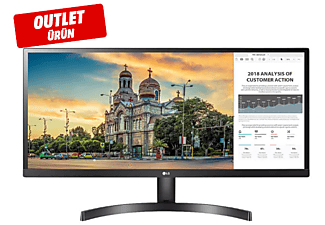 LG 34WK500-P.APD 34" Ultra Wide FreeSync IPS Gaming Monitör Outlet 1181985