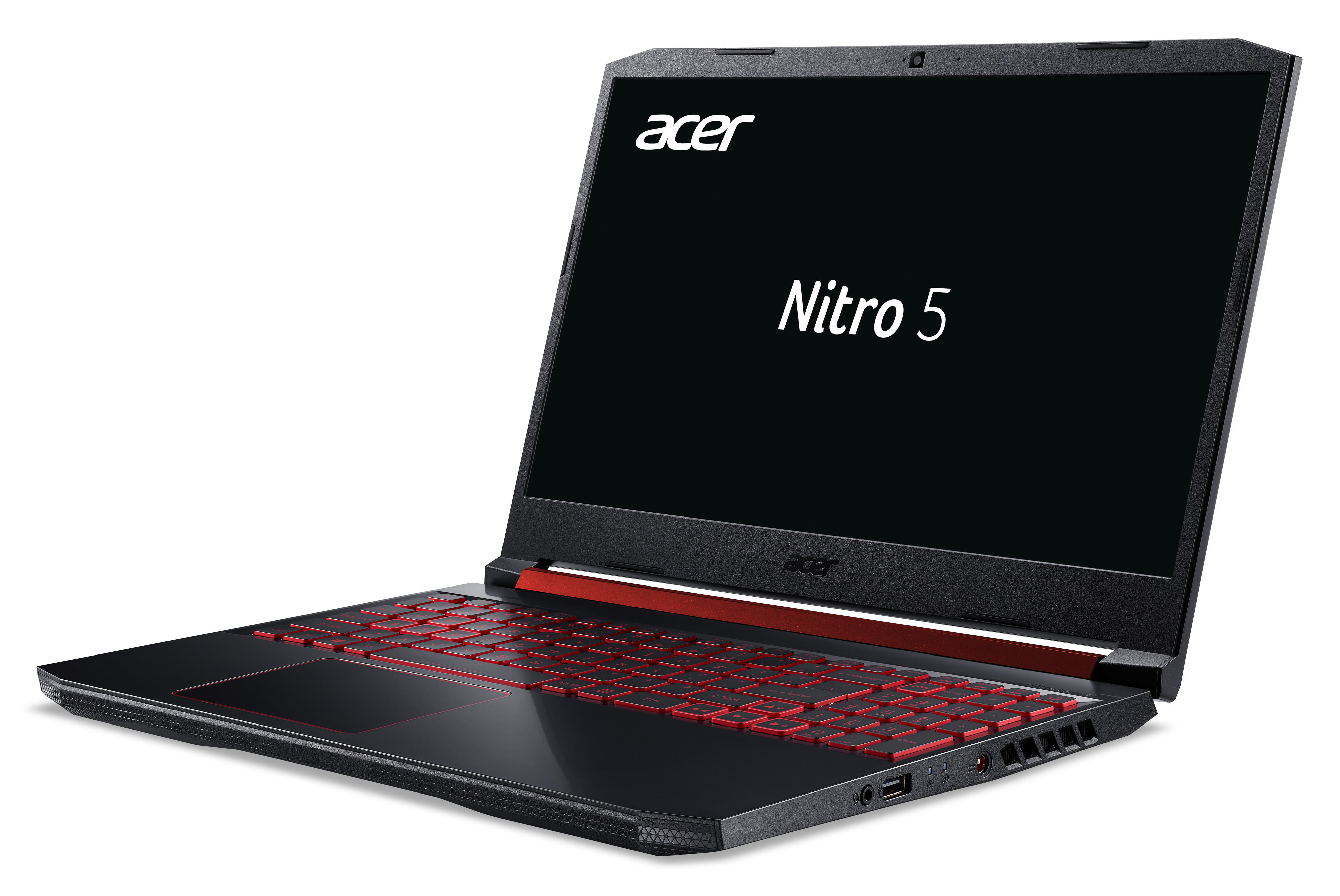 ACER Nitro 5 (AN515-54-58HS) 120 Hz Display & Rote Tastaturbeleuchtung - 15,6 Zoll - Intel® Core™ i5 i5-9300H - 8 GB - 512 GB - NVIDIA GeForce RTX™ 2060 - Linux