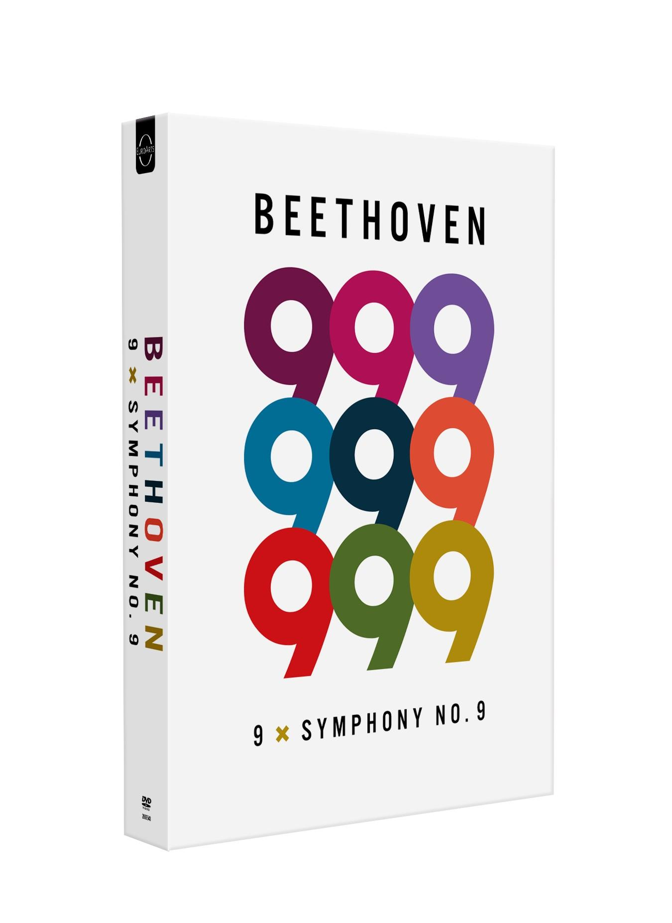 Daniel Barenboim, Claudio Abbado, Berliner Philharmonier, Symphonieorchester Des Bayrischen Runfunks - 9 x 9th Symphony  - (DVD)