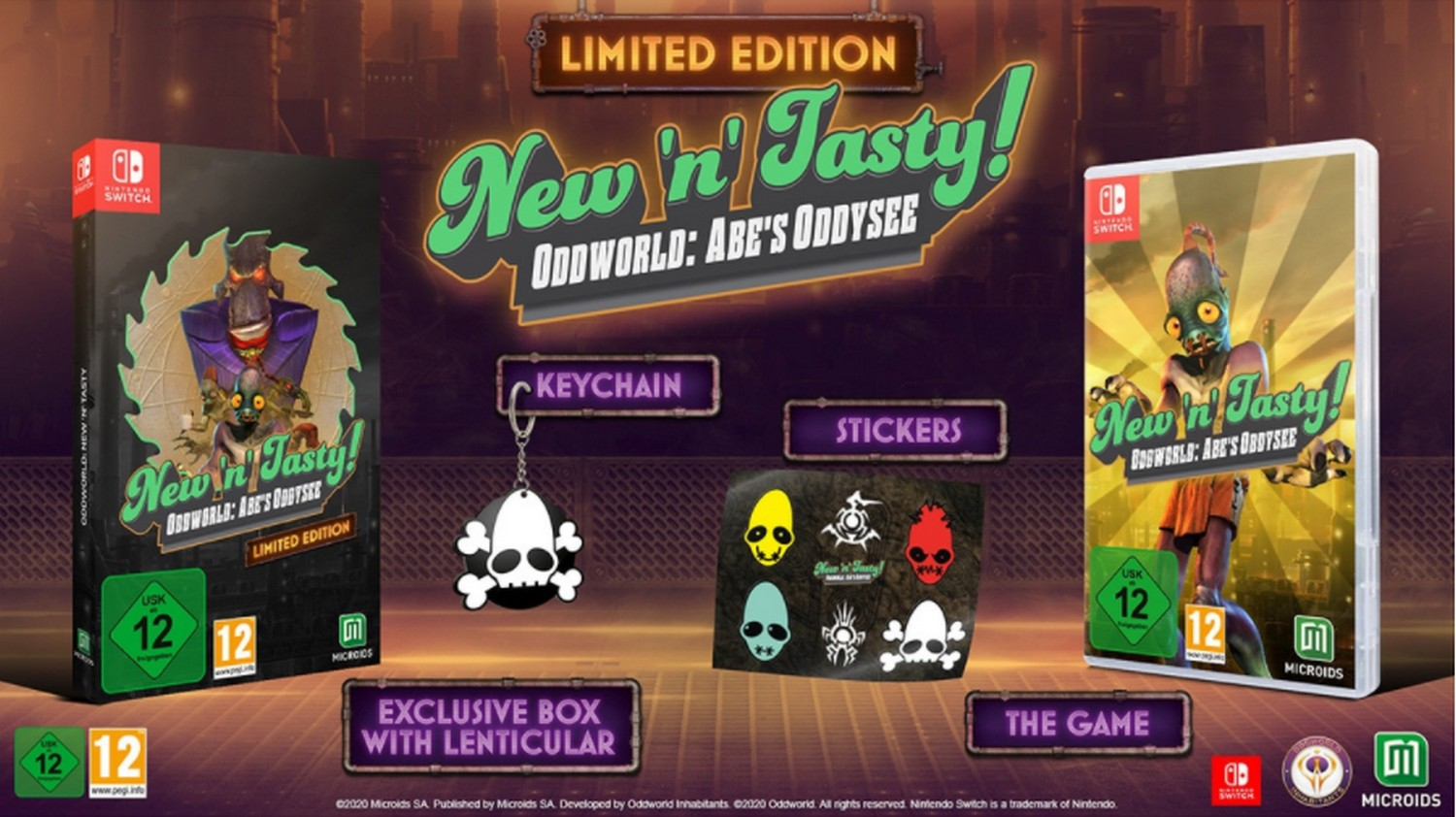 Nintendo Switch Oddworld: New 'n' Tasty Limited Edition