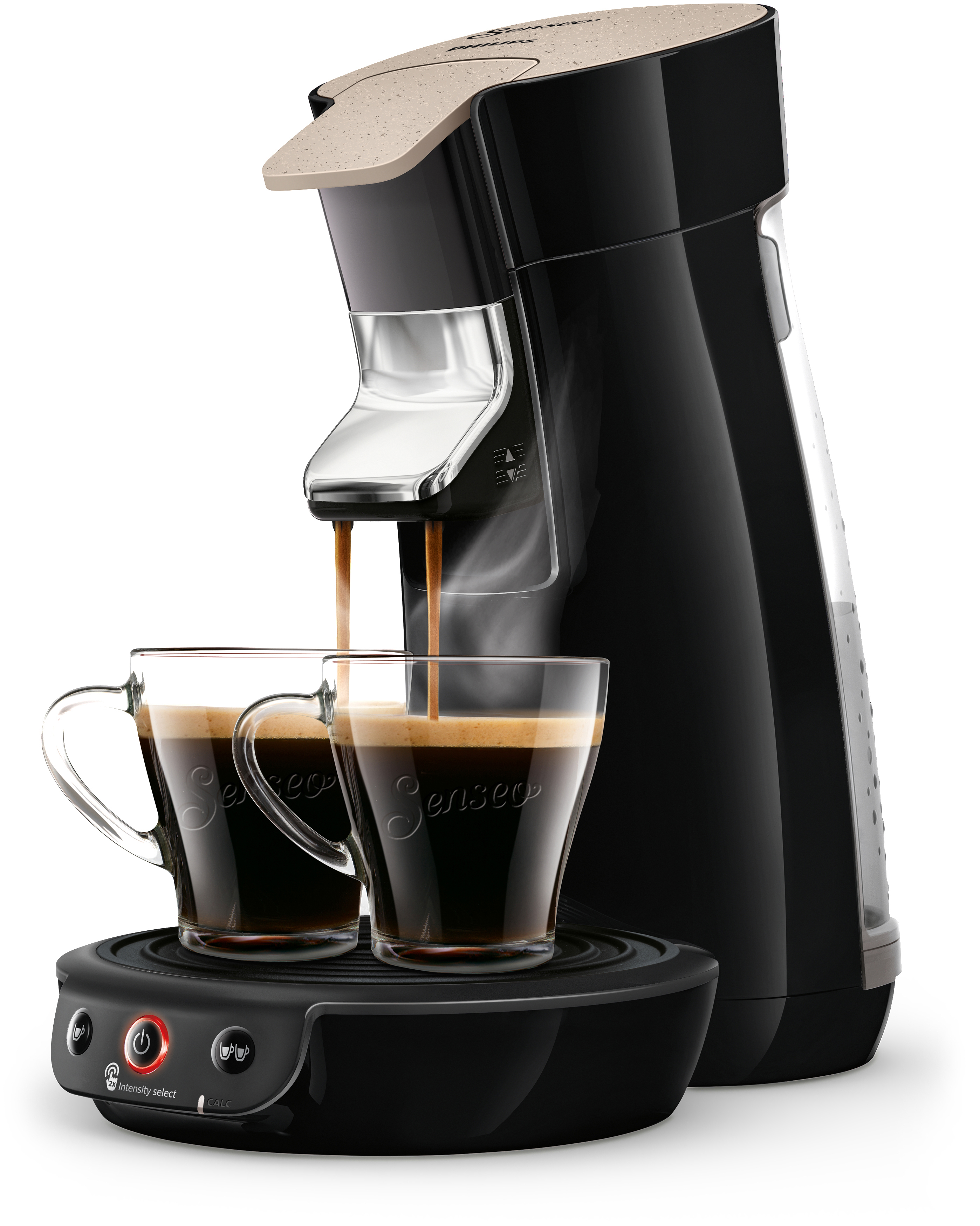 PHILIPS HD6562/32 Senseo Viva Café Eco Padmaschine, Nougat
