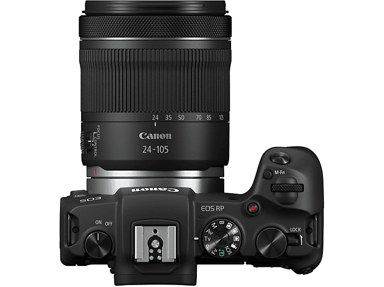 CANON EOS RP 24 105MM F/4 7.1 IS STM Kit Fotoğraf Makinesi Siyah