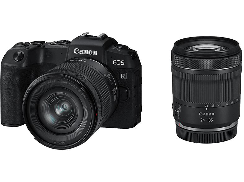 CANON EOS RP 24 105MM F/4 7.1 IS STM Kit Fotoğraf Makinesi Siyah