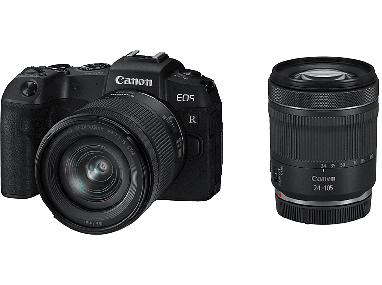 CANON EOS RP 24 105MM F/4 7.1 IS STM Kit Fotoğraf Makinesi Siyah_4