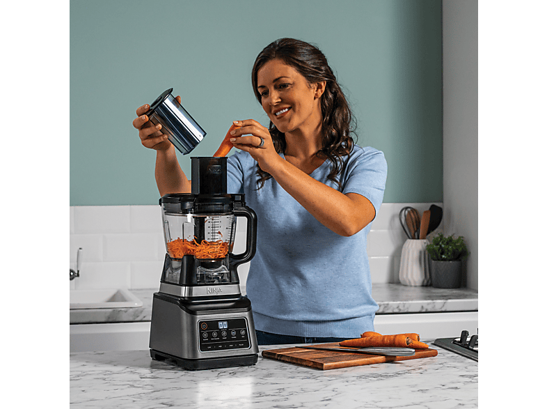 NINJA BN800EU Küchenmaschine Schwarz (Rührschüsselkapazität: 1,8 l, 1200 Watt)