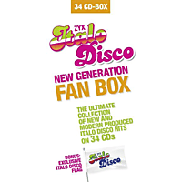 VARIOUS - ITALO DISCO NEW GENERATION FAN BOX  - (CD)