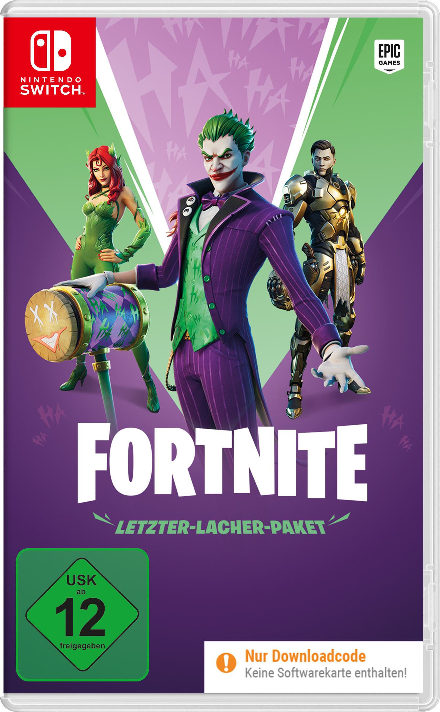 Fortnite Letzter-Lacher-Paket (Code in der Box) - [Nintendo Switch]