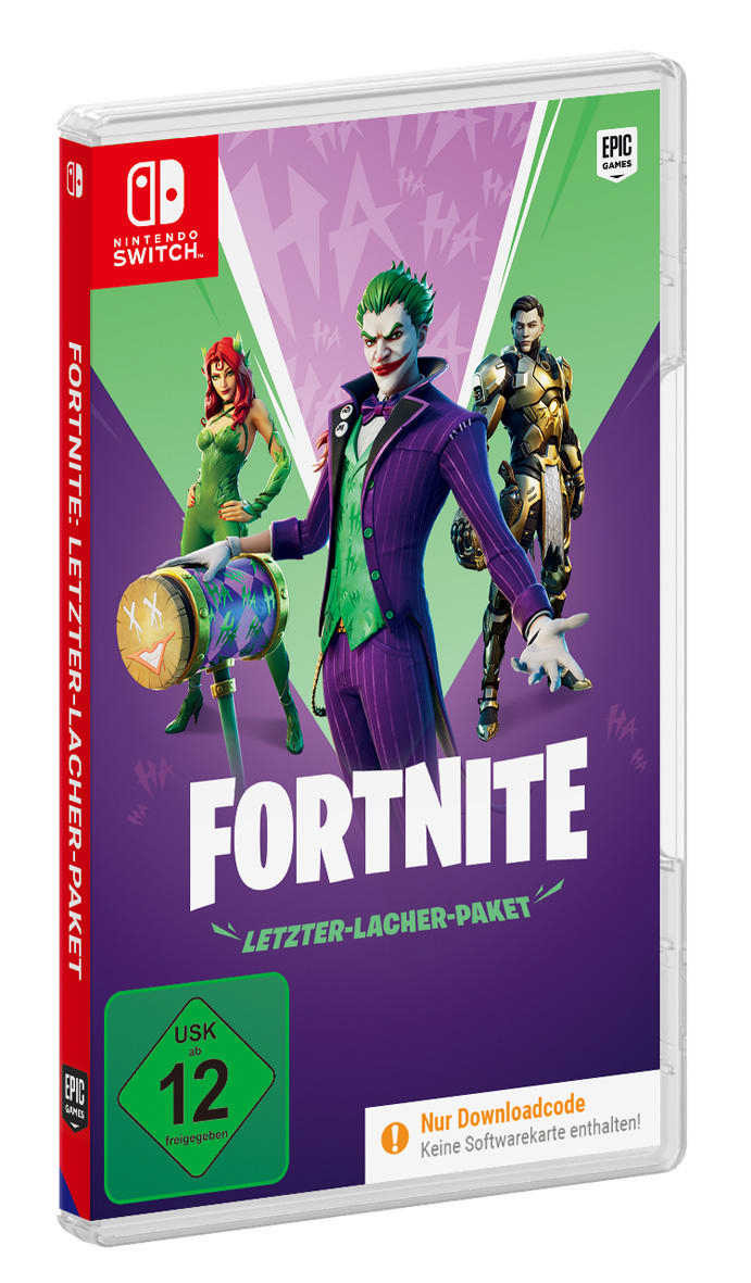 Fortnite Letzter-Lacher-Paket (Code in der Box) - [Nintendo Switch]