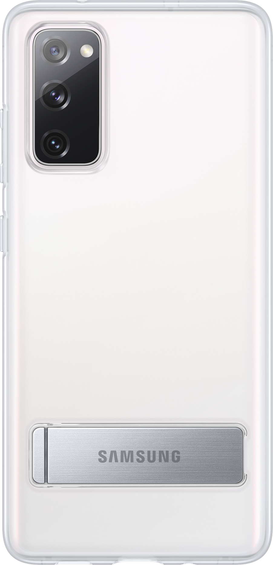 SAMSUNG Clear Standcover - Custodia (Adatto per modello: Samsung Galaxy S20 FE)