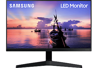 SAMSUNG LF24T350FHU - Monitore, 24 ", Full-HD, 75 Hz, Blu scuro/Grigio