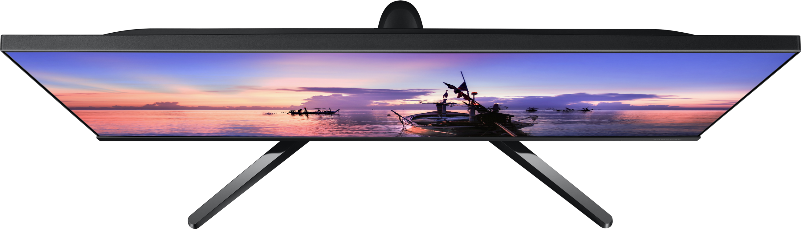 SAMSUNG  -Ausstellungsstück- Monitor T350, 24 Zoll, FHD, 250cd, 75Hz, IPS, 5ms, FreeSync, Dunkelblaugrau (LF24T350FHRXEN) 24 Zoll Monitor, Full-HD, 5 ms Reaktionszeit, 250 cd/m², 75 Hz, Dunkelblaugrau