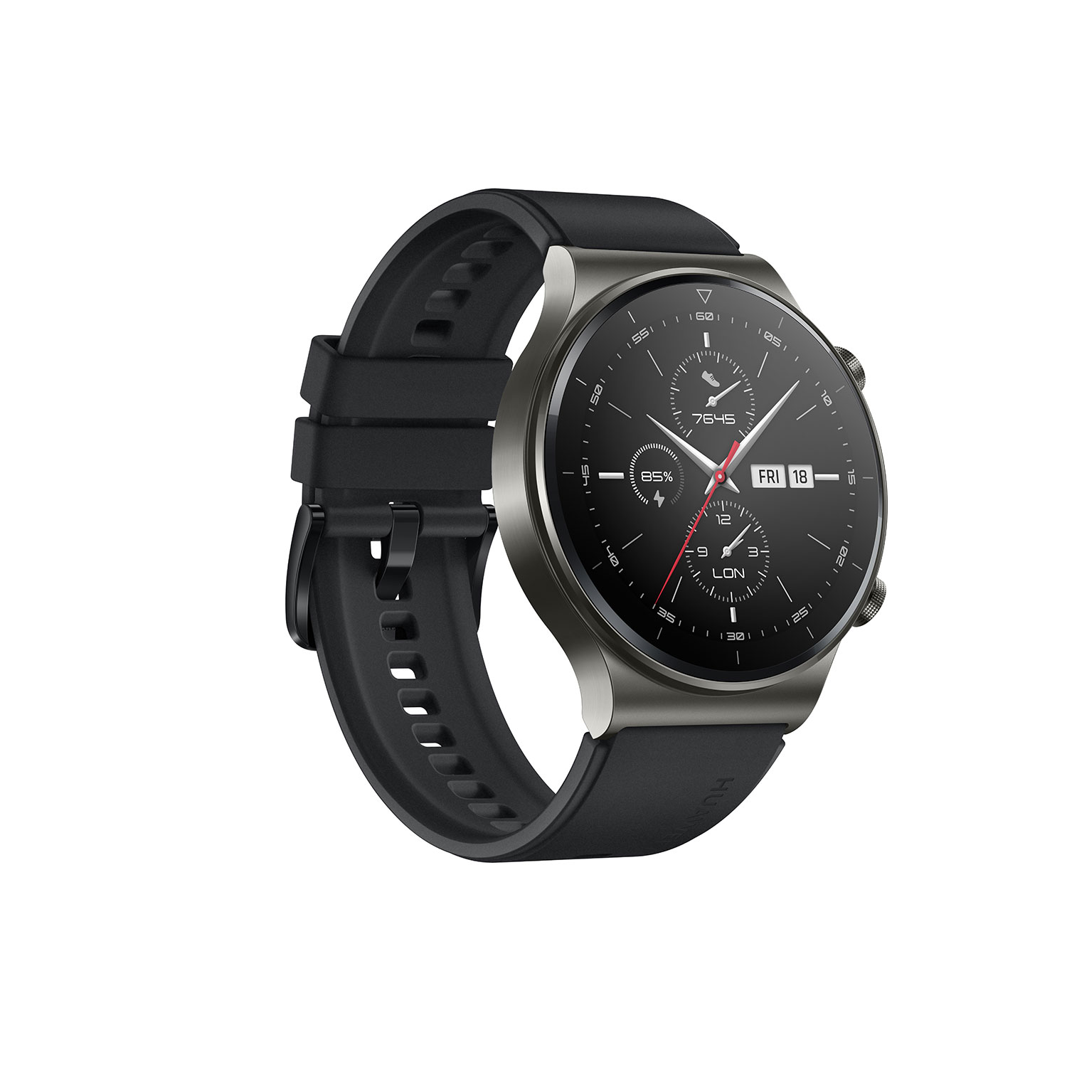 HUAWEI Vidar-B19S 46mm Watch GT2 Pro Akıllı Saat Siyah
