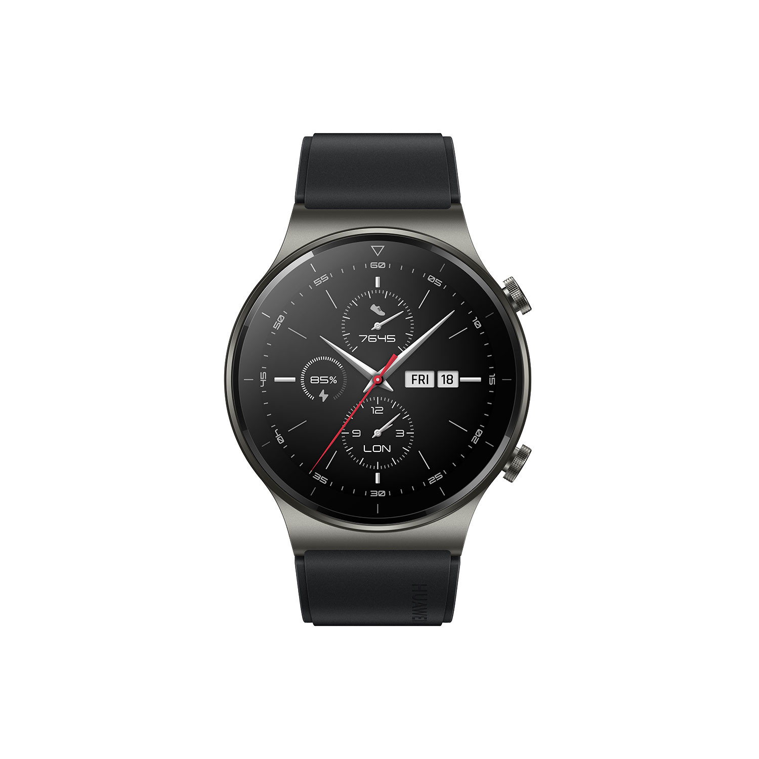 HUAWEI Vidar-B19S 46mm Watch GT2 Pro Akıllı Saat Siyah