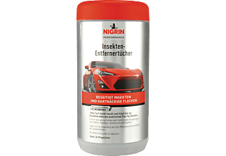 NIGRIN 74649 Insekten-Entferner-Tücher, Rot/Grau