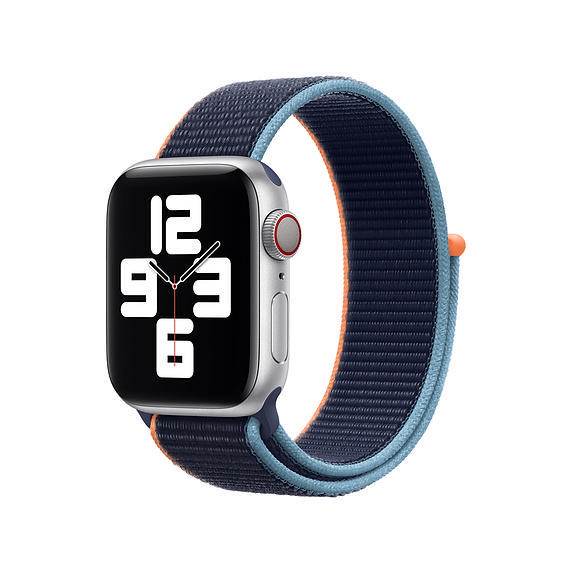APPLE 40 mm Sport Loop, Ersatzarmband, Dunkelmarine