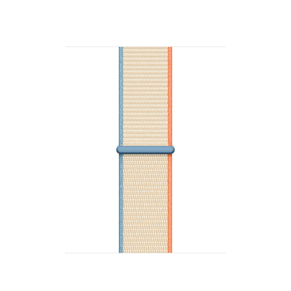 APPLE 40 mm Sport Loop, Ersatzarmband, Creme