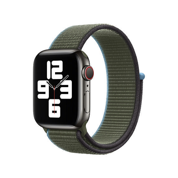 APPLE 40 mm Sport Loop, Ersatzarmband, Invernessgrün