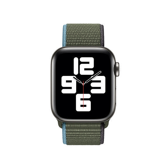 APPLE 40 mm Sport Loop, Ersatzarmband, Invernessgrün