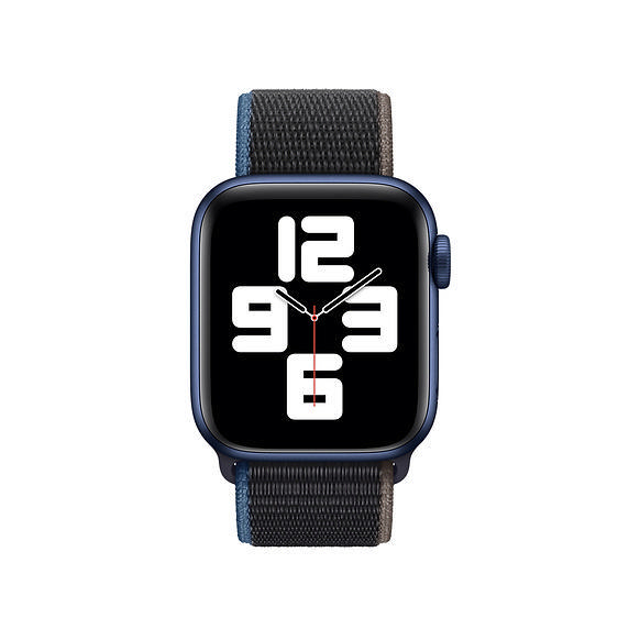 APPLE 40 mm Sport Loop, Ersatzarmband, Kohlegrau
