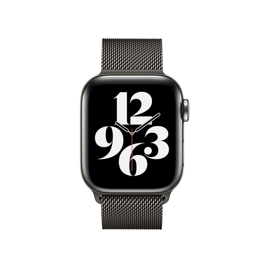 APPLE 40 mm Milanaise, Ersatzarmband, Graphit