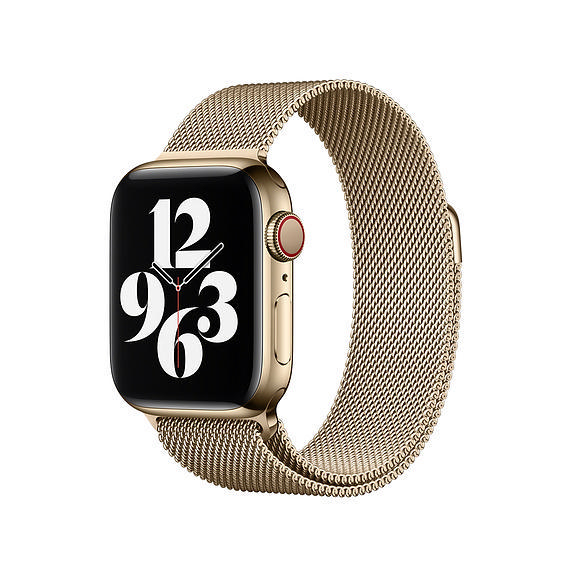 APPLE 40 mm Milanaise, Ersatzarmband, Gold
