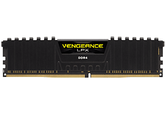 CORSAIR CMK8GX4M1E3200C16 8GB DDR4 3200MHz CL16 Vengeance LPX Soğutuculu DIMM PC Ram Bellek Siyah