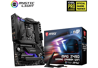 MSI MPG Z490 Gaming Carbon Wifi Soket 1200 DDR4 Anakart Siyah