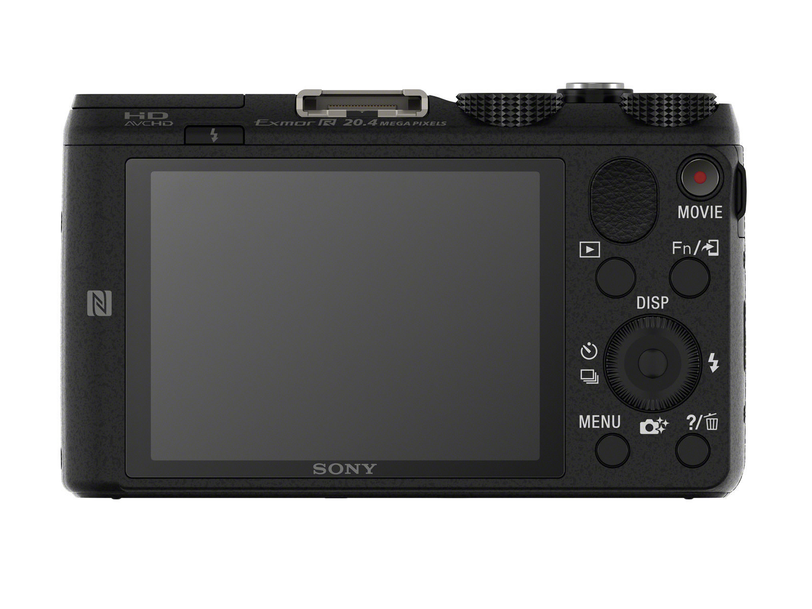 TFT-LCD, opt. Schwarz, DSC-HX60 Xtra WLAN Cyber-shot Digitalkamera Zoom, 30x Fine, NFC , SONY