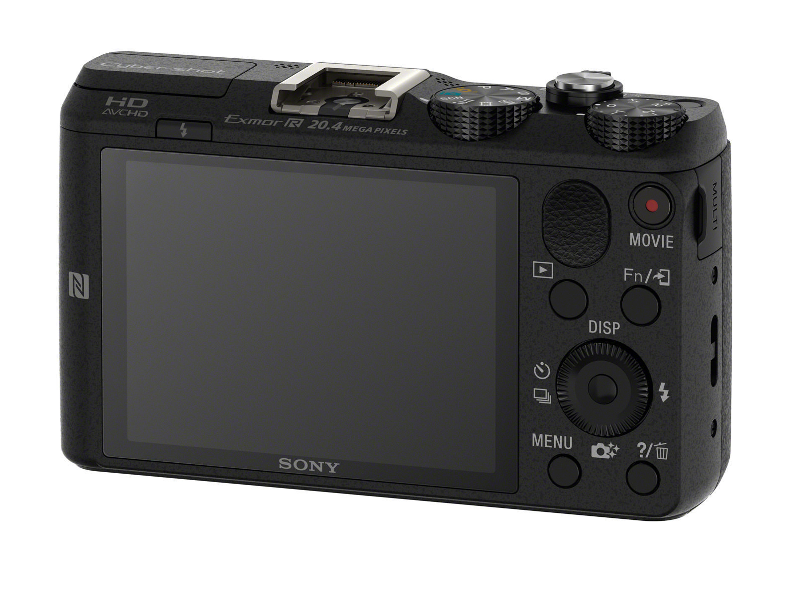 SONY Cyber-shot DSC-HX60 NFC Digitalkamera Schwarz, 30x opt. Zoom, TFT-LCD, Xtra Fine, WLAN
