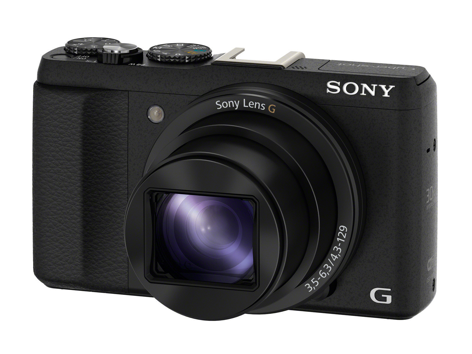SONY Cyber-shot DSC-HX60 NFC Digitalkamera Schwarz, 30x opt. Zoom, TFT-LCD, Xtra Fine, WLAN