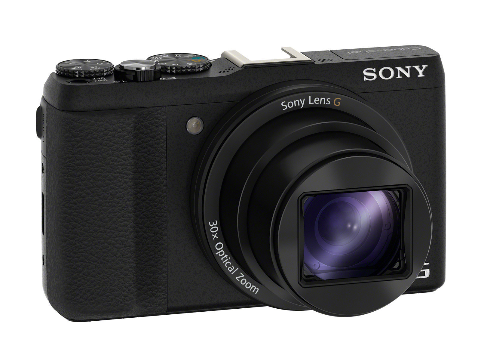 SONY Cyber-shot DSC-HX60 NFC Digitalkamera Schwarz, 30x opt. Zoom, TFT-LCD, Xtra Fine, WLAN