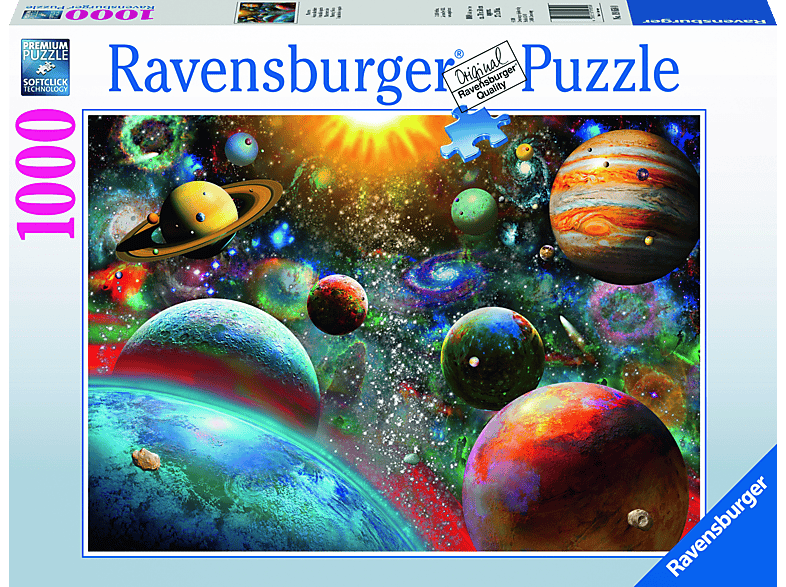Puzzle RAVENSBURGER Planeten Mehrfarbig