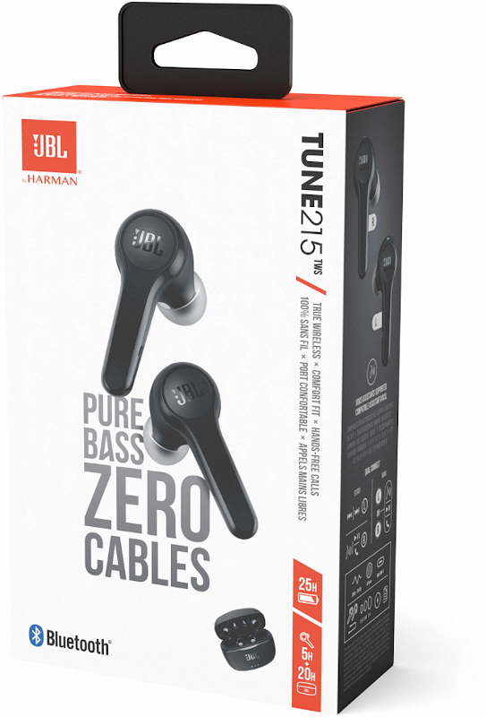JBL Tune 215TWS Zwart
