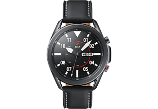 SAMSUNG Galaxy Watch3 (45 mm) LTE - Montre intelligente (Largeur : 22 mm, Cuir, Noir)