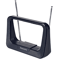 Prima étnico Perth Antena TV Interior | Philips SDV1226/12, 28 dB, Negro