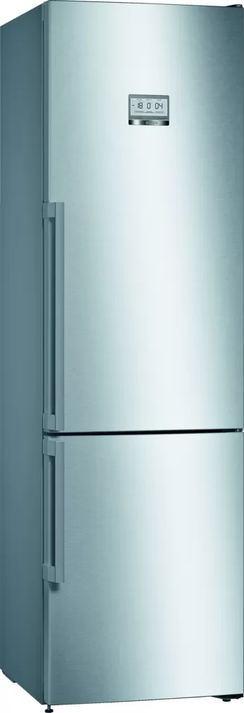 Frigorífico combi - Bosch KGF39PIDP, 343 L, No Frost, 203 cm, 38 dB, Inox