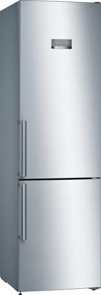 Frigorífico combi - Bosch KGN397LEQ, 39 dB, No Frost, 366 l, Inox