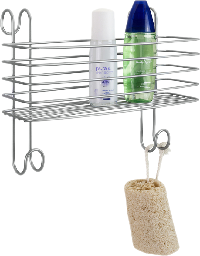 METALTEX 403801 Radius törölközőtartó tárolóval