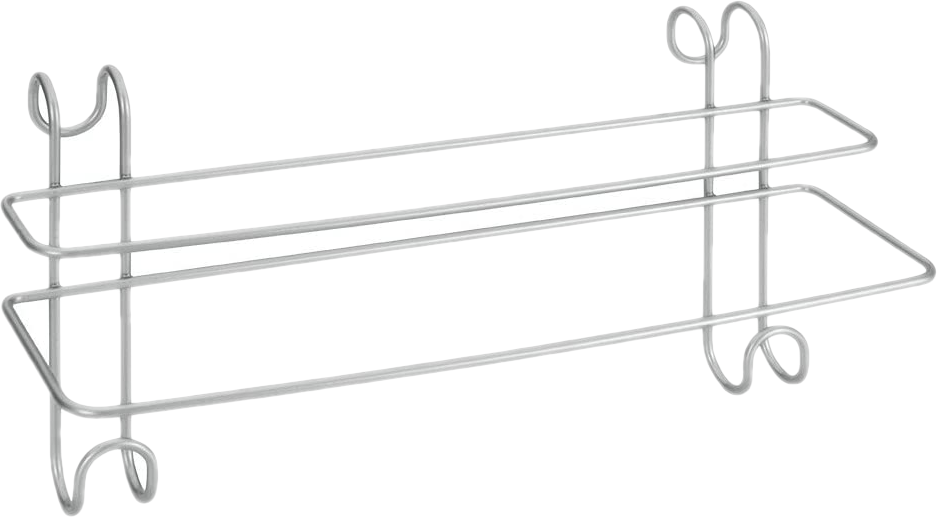 METALTEX 403802 Radius dupla törölközőtartó