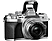 OLYMPUS OM-D E-M10 Mark IV Body + M.Zuiko Digital ED 14-42mm F3.5-5.6 EZ Pancake - Fotocamera Argento