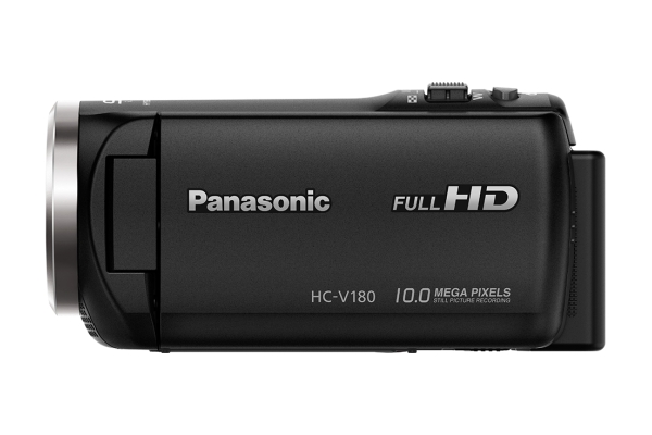 PANASONIC HC-V180 Camcorder , BSI MOS 2,5 Megapixel, 50xopt. Zoom